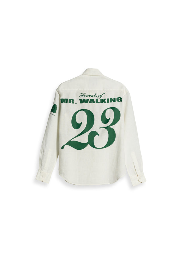 FRIENDS OF MR. WALKING SHIRT IN WHITE [UNISEX]