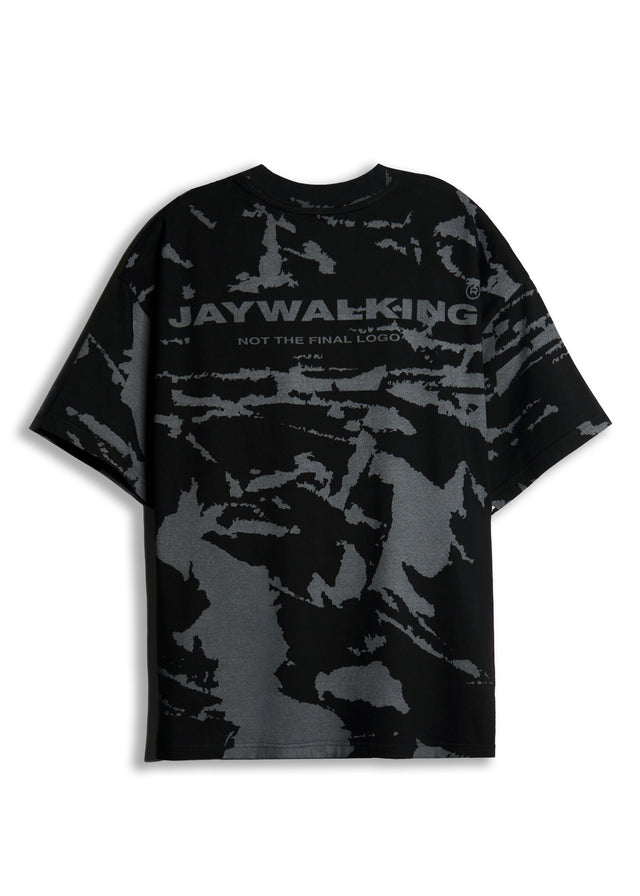 FAKE MELANGE IN BLACK [UNISEX]
