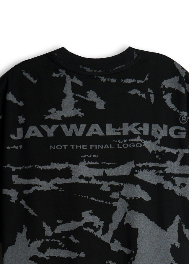 FAKE MELANGE IN BLACK [UNISEX]