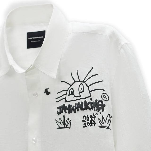 HOME SHIRT IN WHITE [UNISEX]
