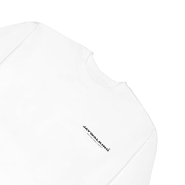 TYPO ART FACE T-SHIRT IN WHITE [UNISEX]