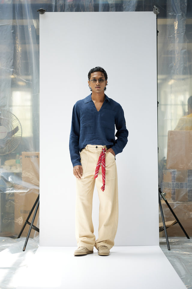 LINEN POLO [UNISEX]