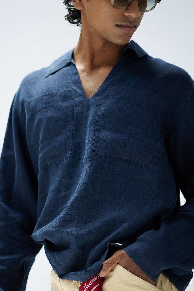 LINEN POLO [UNISEX]