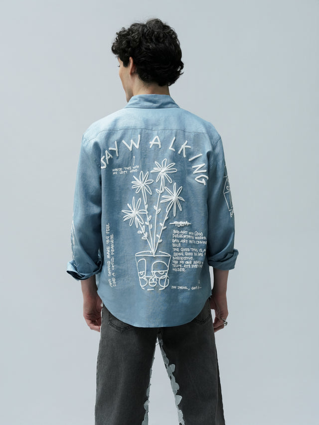 HOME SHIRT IN BLUE [UNISEX]