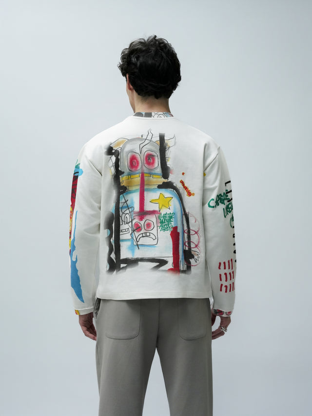 ROBOT FULL SLEEVE T-SHIRT [UNISEX]