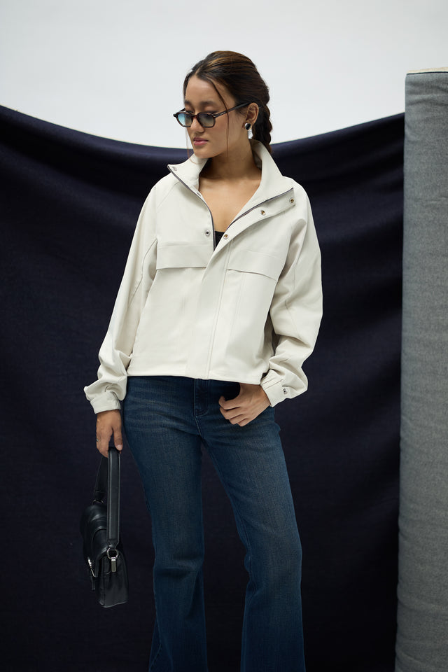 PHASE JACKET IN CREAM