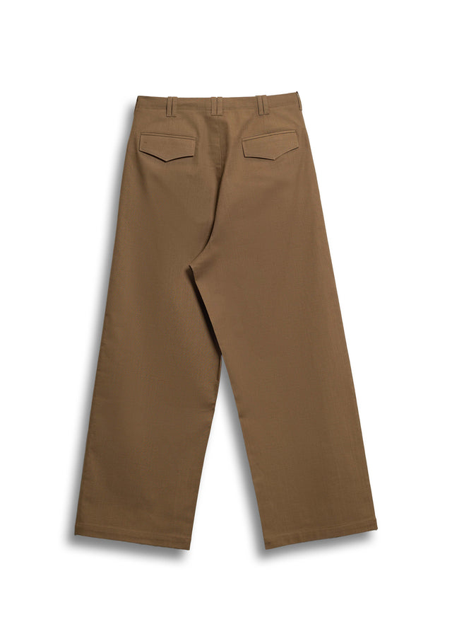 LILUM DROP CROTCH PANT IN BROWN