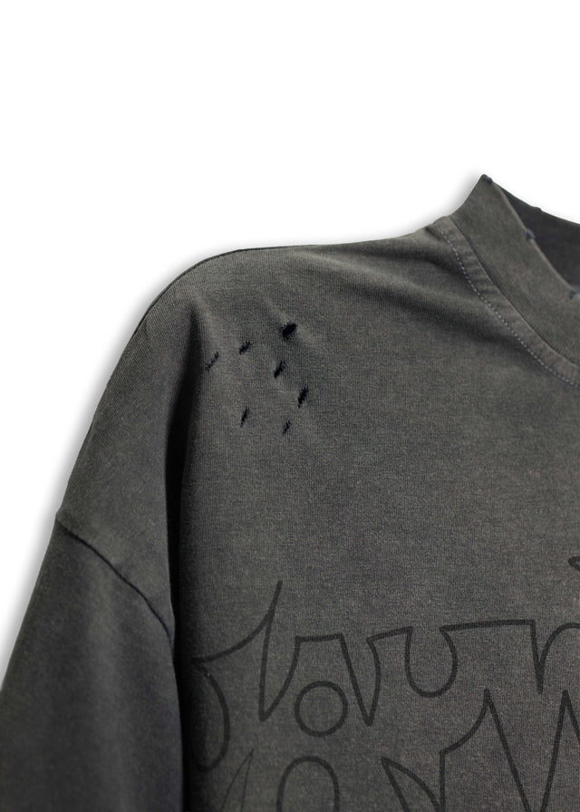 OMBRE WASHED T-SHIRT[UNISEX]