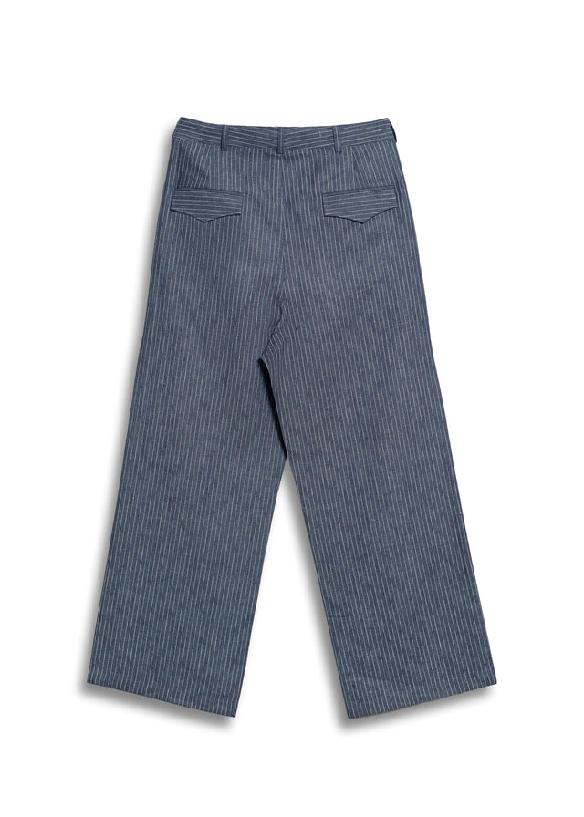LINEN STRAIGHT FIT PANT