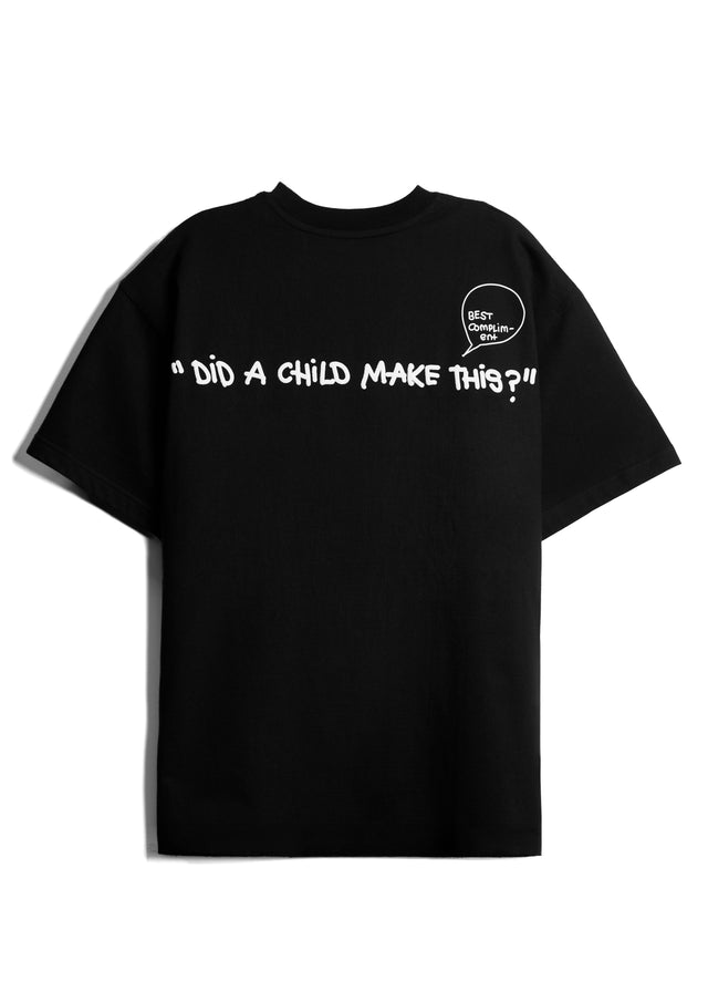 PEE PEE POO POO T-SHIRT IN BLACK [UNISEX]