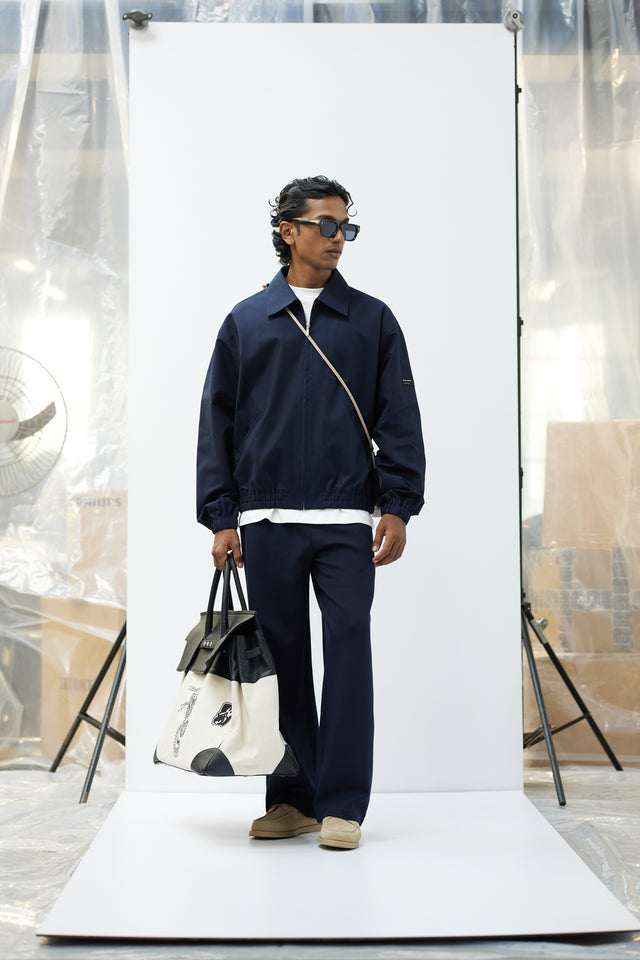 UNIFORM JACKET IN NAVY BLUE [UNISEX]