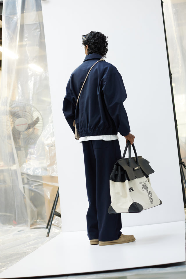 UNIFORM JACKET IN NAVY BLUE [UNISEX]