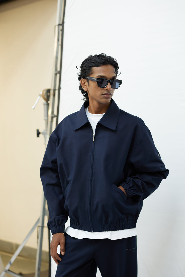 UNIFORM JACKET IN NAVY BLUE [UNISEX]