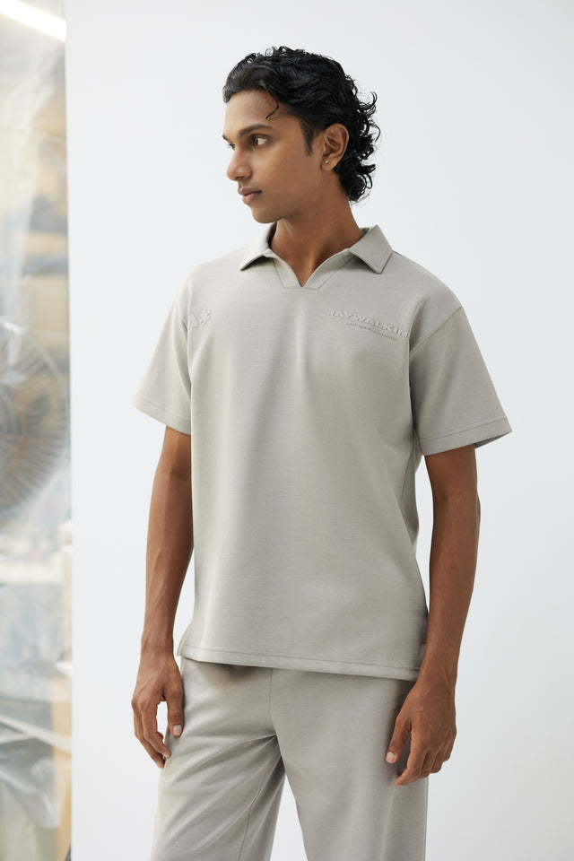 RICH POLO IN OYSTER GREY [UNISEX]