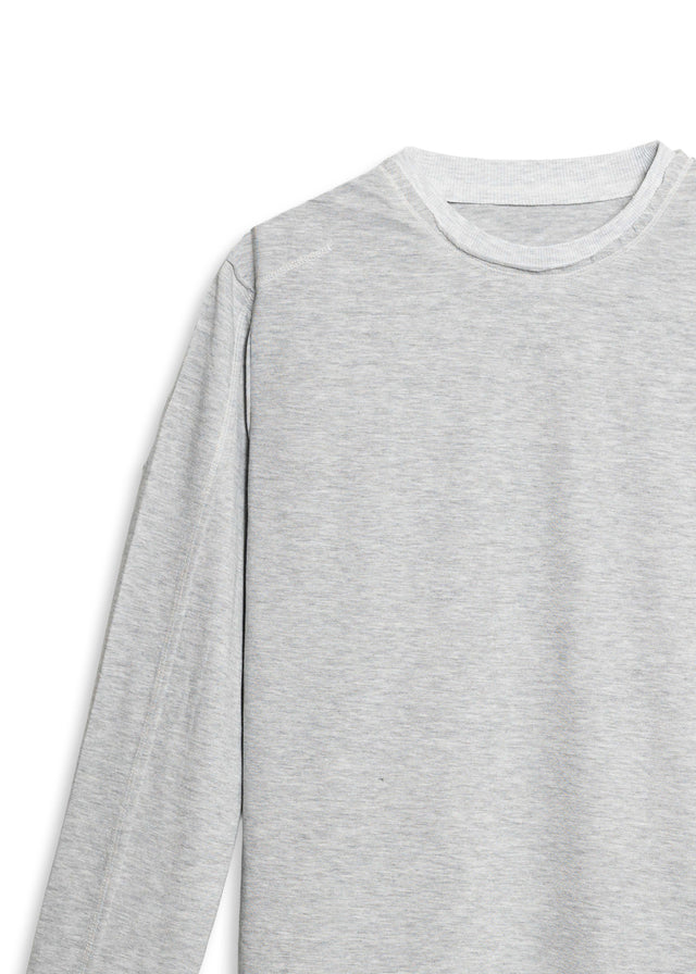RAZOR FULL SLEEVE IN GREY [UNISEX]