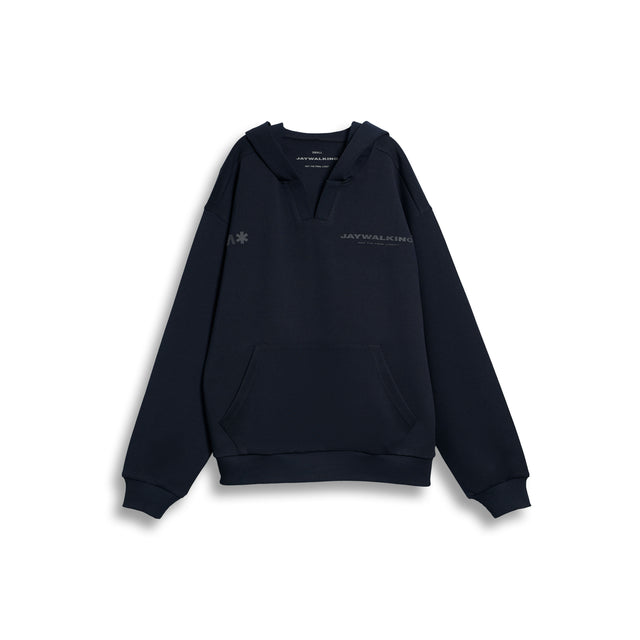 RICH HOODIE IN NAVY BLUE [UNISEX]