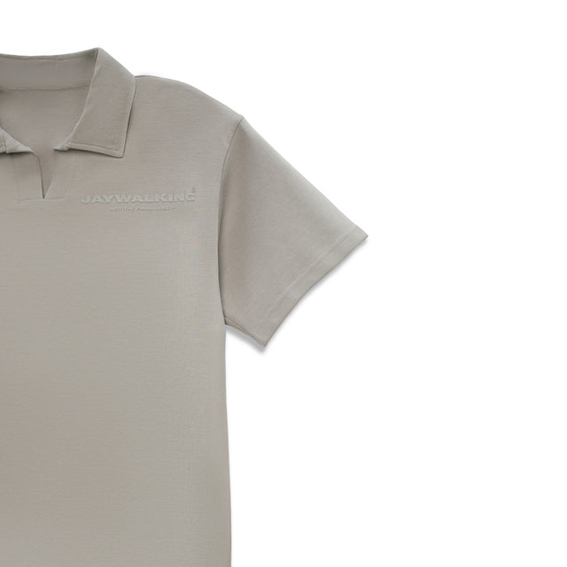 RICH POLO IN OYSTER GREY [UNISEX]