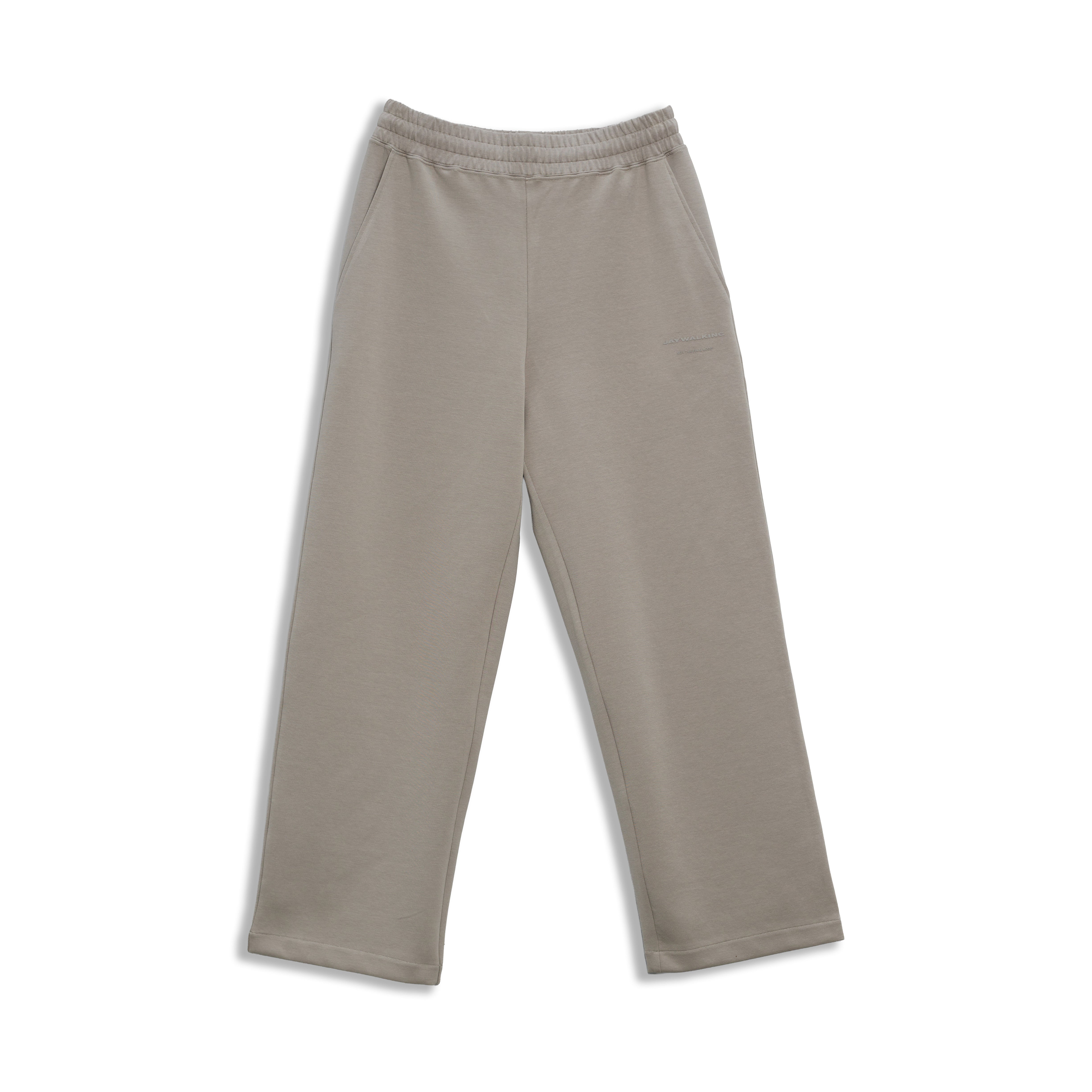 RICH TRACK PANT IN OYSTER GREY [UNISEX] – JAYWALKING