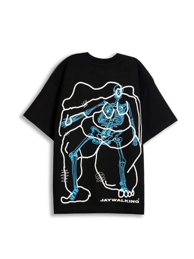 X-RAY LADY T-SHIRT IN BLACK [UNISEX]