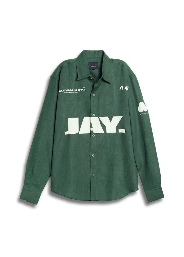 FRIENDS OF MR. WALKING SHIRT IN GREEN [UNISEX]