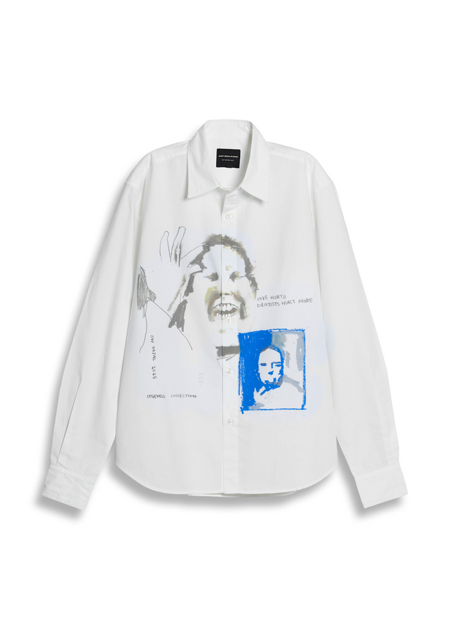 LEGEND SHIRT IN WHITE [UNISEX]