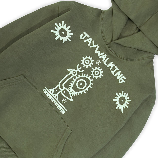 MOTHER NATURE HOODIE IN OLIVE [UNISEX]