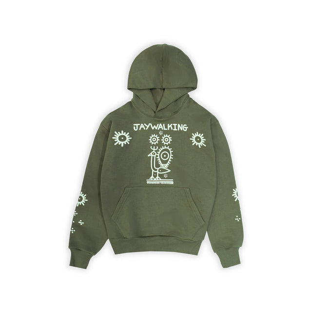 MOTHER NATURE HOODIE IN OLIVE [UNISEX]